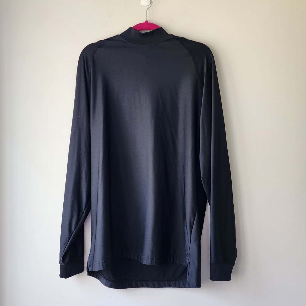 Footjoy Turtleneck Base Layer | Men's M | Golf Performance Stretch Black